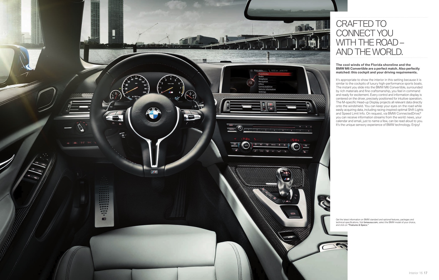 2014 BMW 6-Series M6 Brochure Page 5